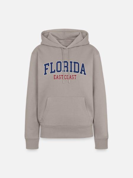 Florida - Frauen Premium Bio Hoodie - Taupe