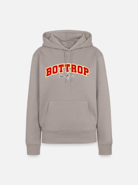 BOTTROP - Frauen Premium Bio Hoodie - Taupe