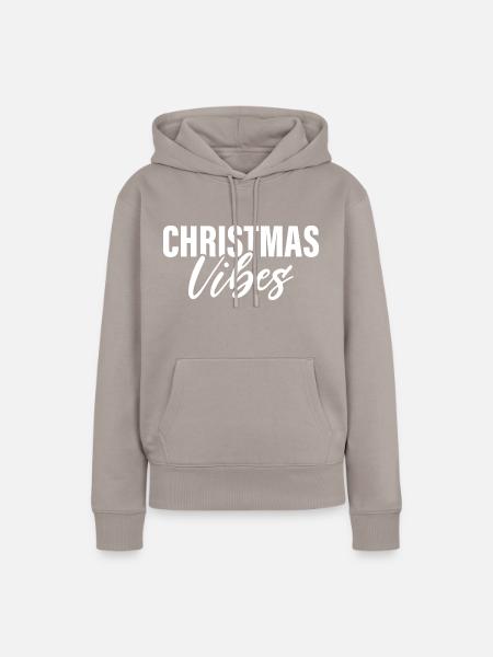 Weihnachtliche Stimmung - Frauen Premium Bio Hoodie - Taupe
