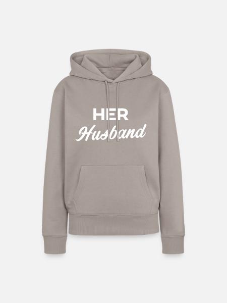 Ihr Mann - Frauen Premium Bio Hoodie - Taupe