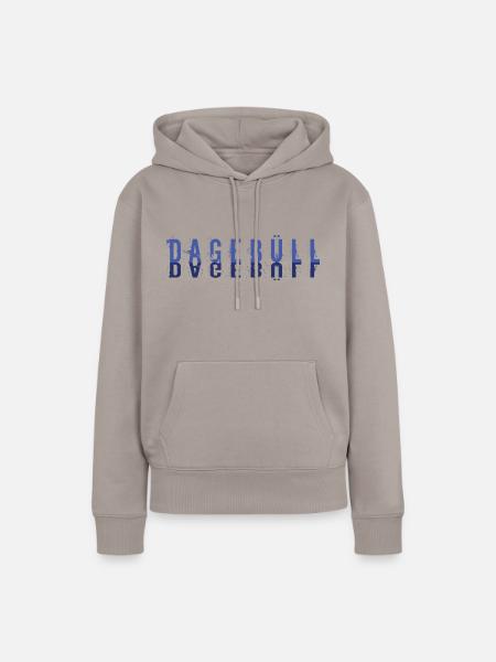 Dagebüll gespiegelt - Frauen Premium Bio Hoodie - Taupe
