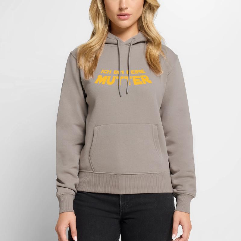 Ich bin deine Mutter Frauen Premium Bio Hoodie