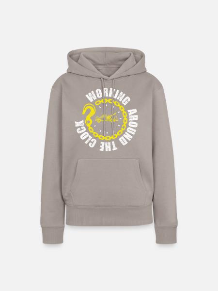 Abschleppwagen Abschleppdienst Abschlepper - Frauen Premium Bio Hoodie - Taupe