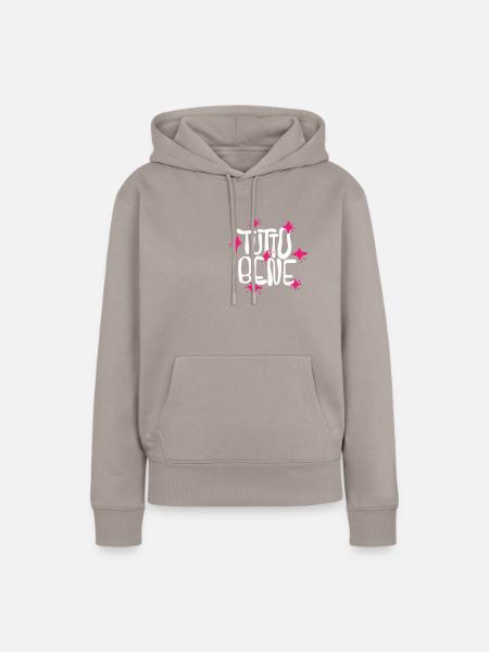Tutto Bene - Frauen Premium Bio Hoodie - Taupe