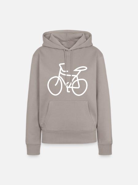 Scribble di do. - Frauen Premium Bio Hoodie - Taupe