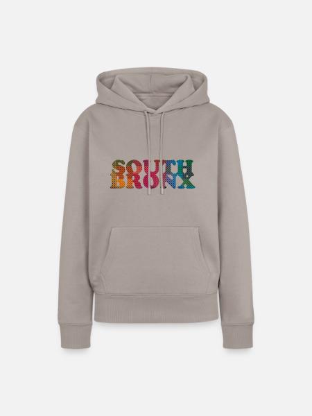 South Bronx - Frauen Premium Bio Hoodie - Taupe