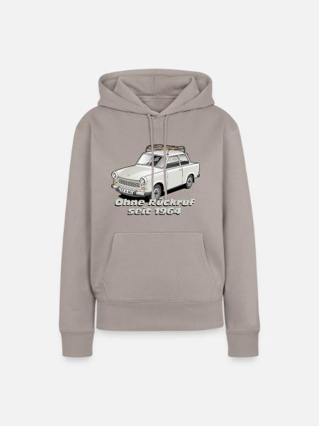 601 papyrus ohne Rückruf seit 1964 - Frauen Premium Bio Hoodie - Taupe