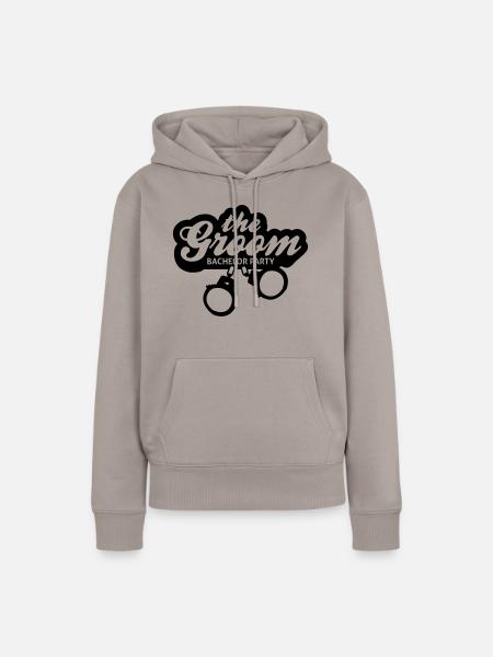 junggesellen abschied - Frauen Premium Bio Hoodie - Taupe