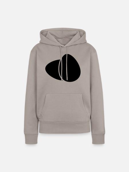 2 Eier - Frauen Premium Bio Hoodie - Taupe
