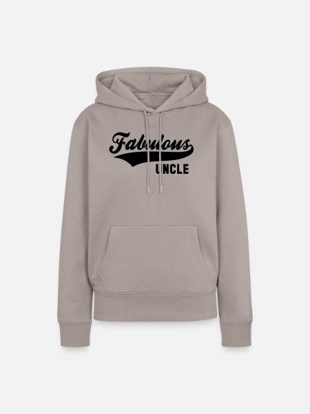 Fabulous UNCLE - Frauen Premium Bio Hoodie - Taupe