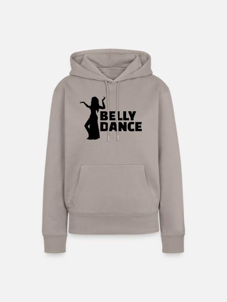 Bauchtanz - Frauen Premium Bio Hoodie - Taupe