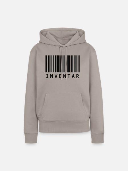 INVENTAR - Frauen Premium Bio Hoodie - Taupe