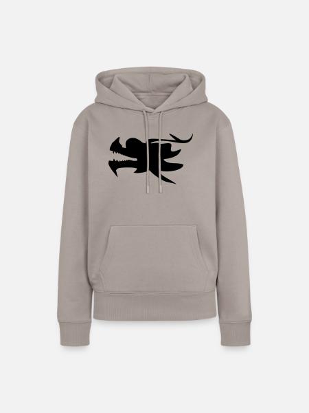 Drachenboot Drachenkopf Kanu 1c - Frauen Premium Bio Hoodie - Taupe