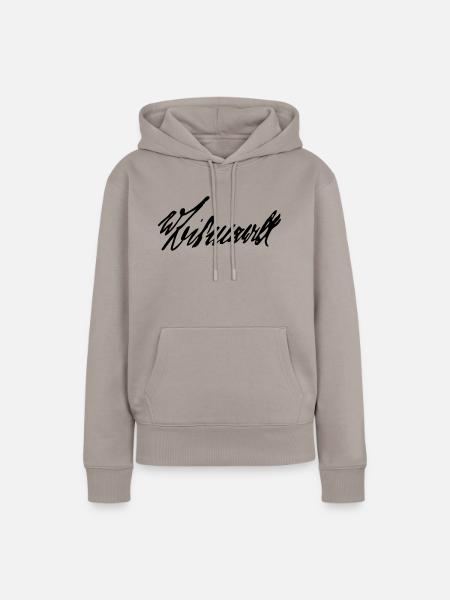 Otto von Bismarck - Frauen Premium Bio Hoodie - Taupe