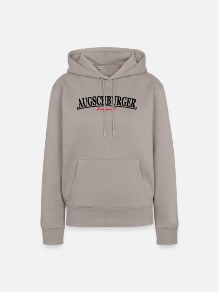 Augschburger, Original - Frauen Premium Bio Hoodie - Taupe
