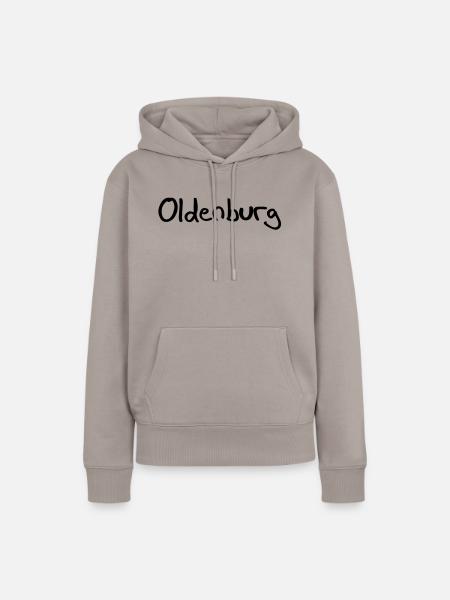 oldenburg - Frauen Premium Bio Hoodie - Taupe