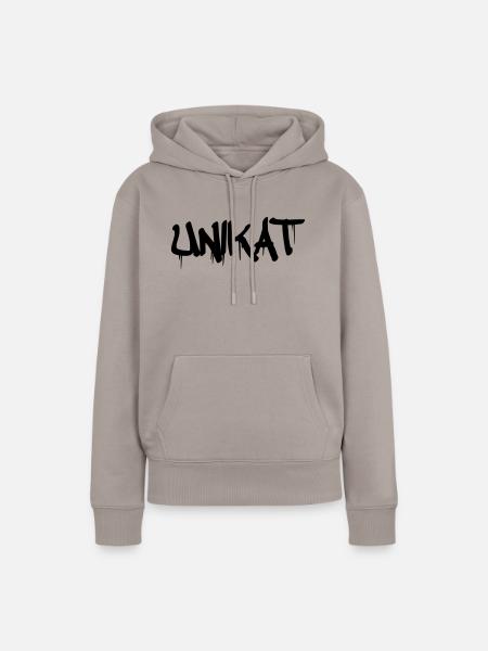 unikat - Frauen Premium Bio Hoodie - Taupe