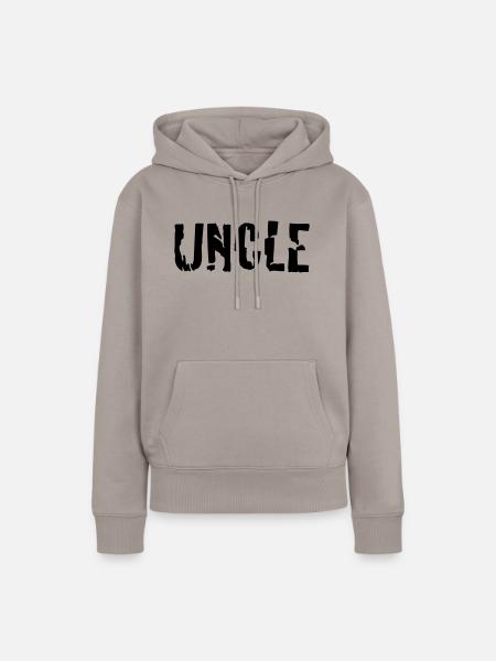 uncle - Frauen Premium Bio Hoodie - Taupe