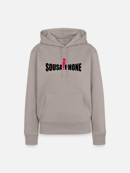 sousaphone - Frauen Premium Bio Hoodie - Taupe