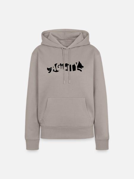 Agility - Frauen Premium Bio Hoodie - Taupe