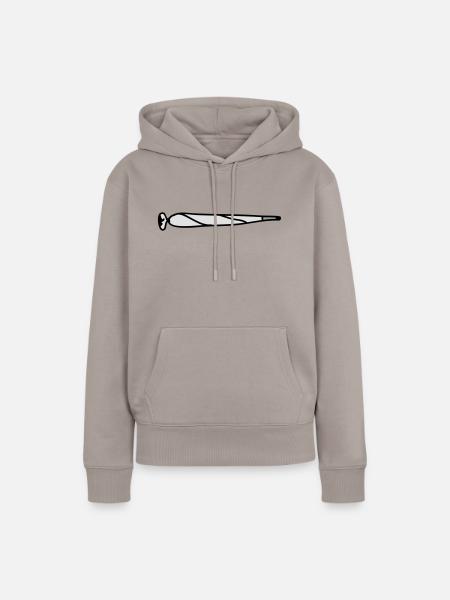 Joint - Frauen Premium Bio Hoodie - Taupe