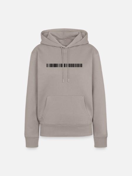 R U curious? - Frauen Premium Bio Hoodie - Taupe