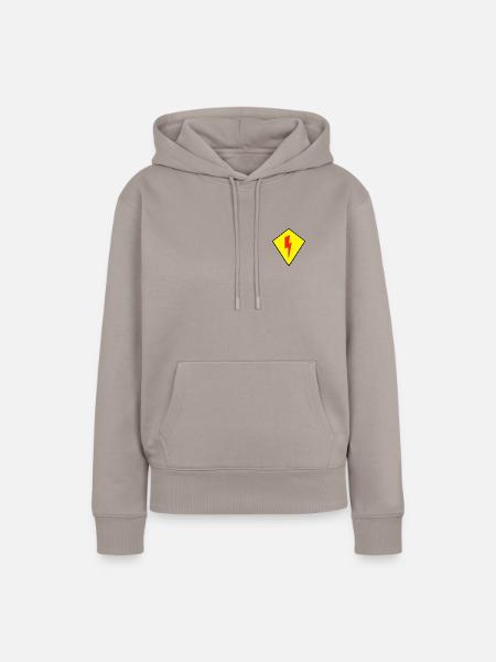 FC Salamat - Frauen Premium Bio Hoodie - Taupe