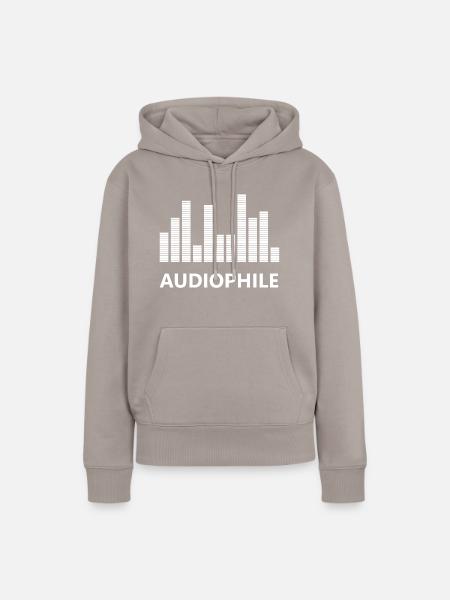 Audiophile Amplifier - Frauen Premium Bio Hoodie - Taupe