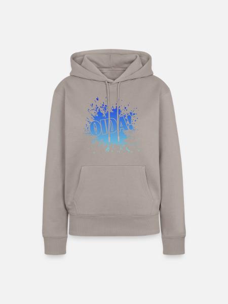 Oida - Frauen Premium Bio Hoodie - Taupe