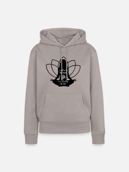 Jogini - Frauen Premium Bio Hoodie - Taupe