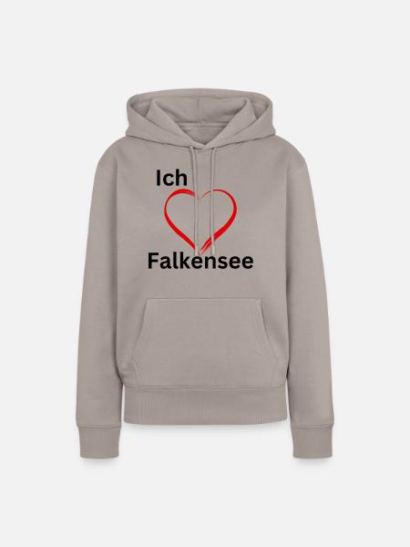 Fkslove - Frauen Premium Bio Hoodie - Taupe