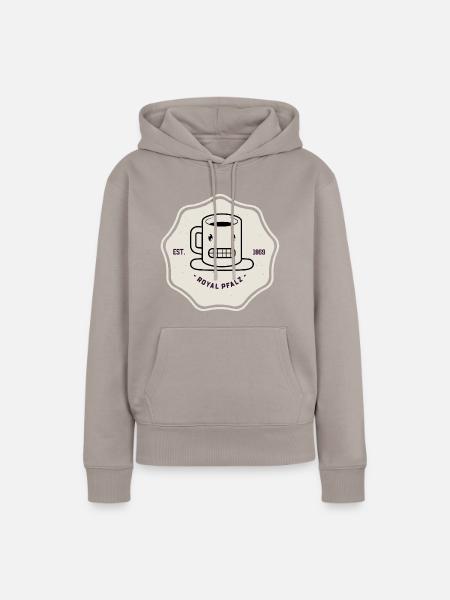 Royal Pfalz Estimated 1896 - Frauen Premium Bio Hoodie - Taupe