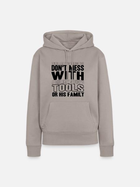 Schornsteinfeger - Frauen Premium Bio Hoodie - Taupe