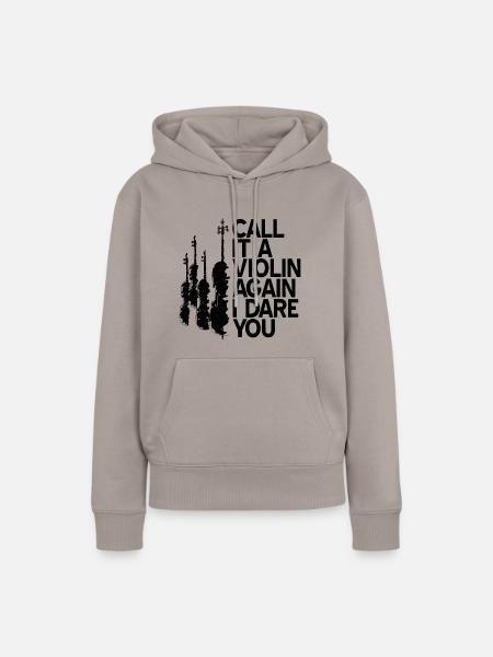 Cello - Frauen Premium Bio Hoodie - Taupe