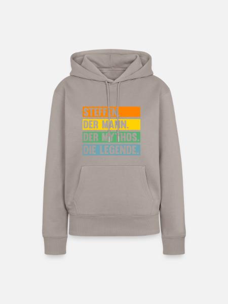 Steffen - Frauen Premium Bio Hoodie - Taupe