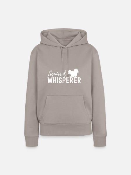 Eichhörnchen - Frauen Premium Bio Hoodie - Taupe