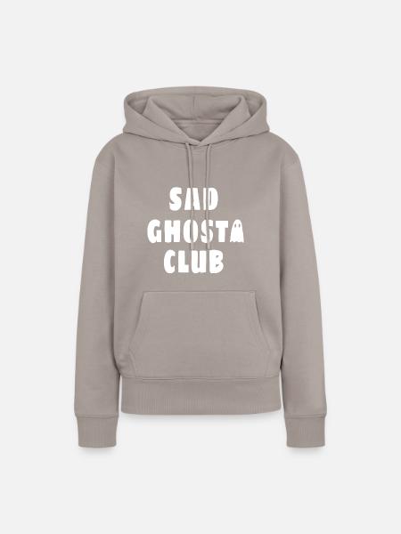 SAD GHOST CLUB - Frauen Premium Bio Hoodie - Taupe