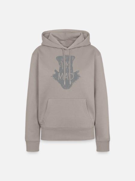 Mad - Frauen Premium Bio Hoodie - Taupe