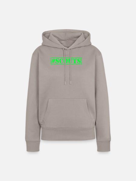 #Scouts - Frauen Premium Bio Hoodie - Taupe