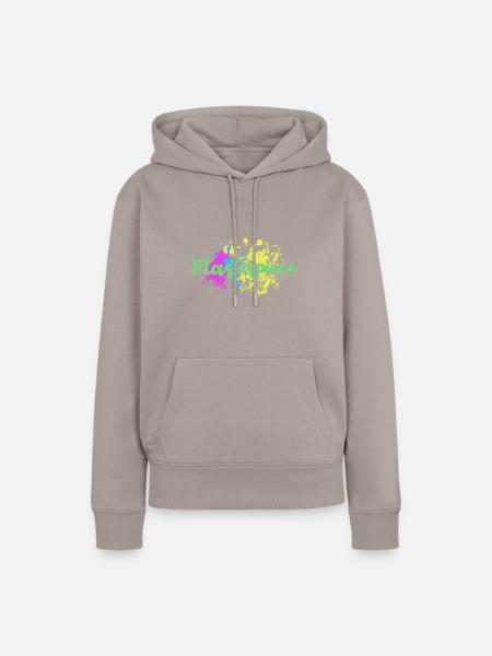Painter masterpiece - Maler Meisterwerk - Frauen Premium Bio Hoodie - Taupe