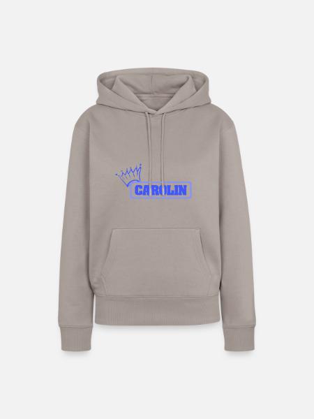 Schwester Carolin - Frauen Premium Bio Hoodie - Taupe