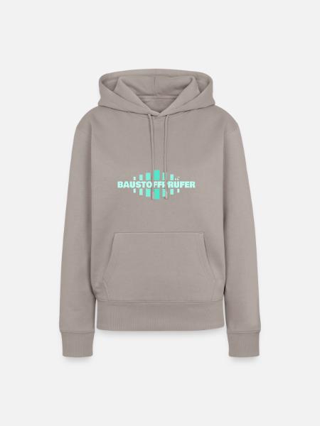 Beruf Baustoffprüfer - Frauen Premium Bio Hoodie - Taupe