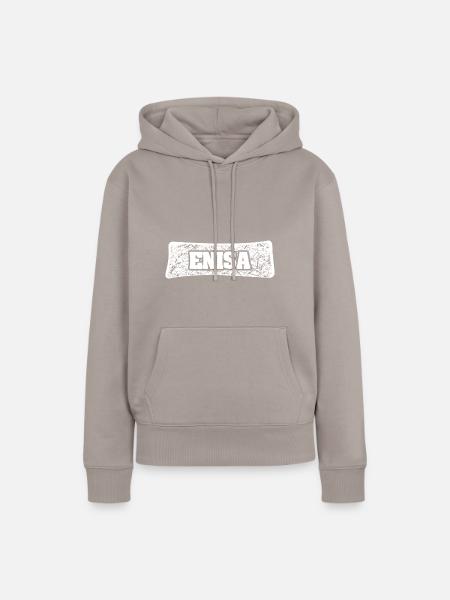 Enisa - Frauen Premium Bio Hoodie - Taupe