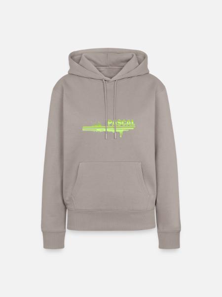 Pascal - Frauen Premium Bio Hoodie - Taupe