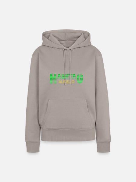 Aurelio - Frauen Premium Bio Hoodie - Taupe