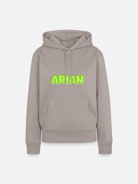 Arian Arian - Frauen Premium Bio Hoodie - Taupe