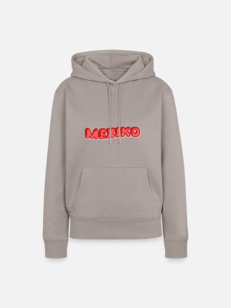 Urlaub Mexiko - Frauen Premium Bio Hoodie - Taupe