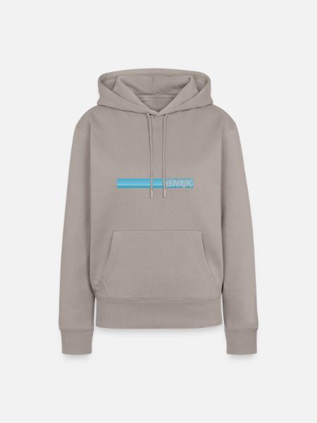 Henrik - Frauen Premium Bio Hoodie - Taupe