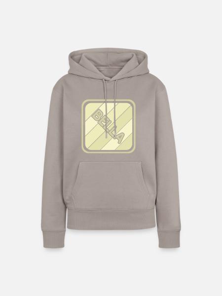 Mädchenname Bella - Frauen Premium Bio Hoodie - Taupe