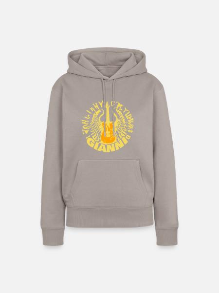 Geschenk für Gianni - Frauen Premium Bio Hoodie - Taupe